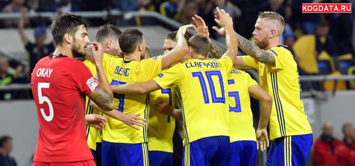Россия Швеция Лига Наций (футбол) — прогноз, канал, время